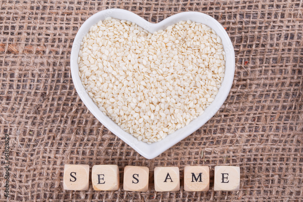 sesame in cup sesame in cup