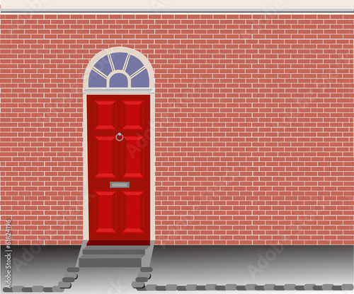 Red door