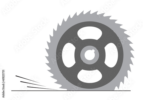 cutting tool on a white background