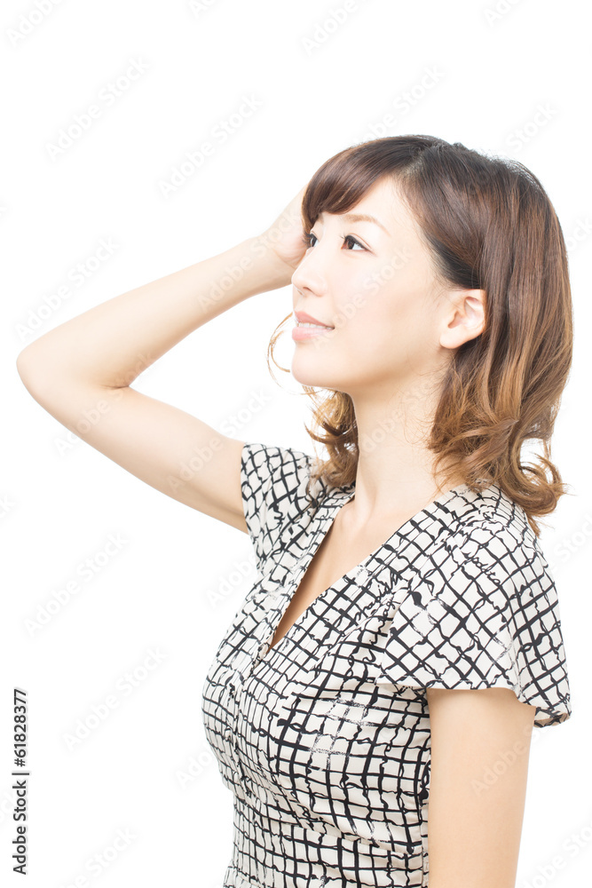 爽やかな女性 爽やかな女性