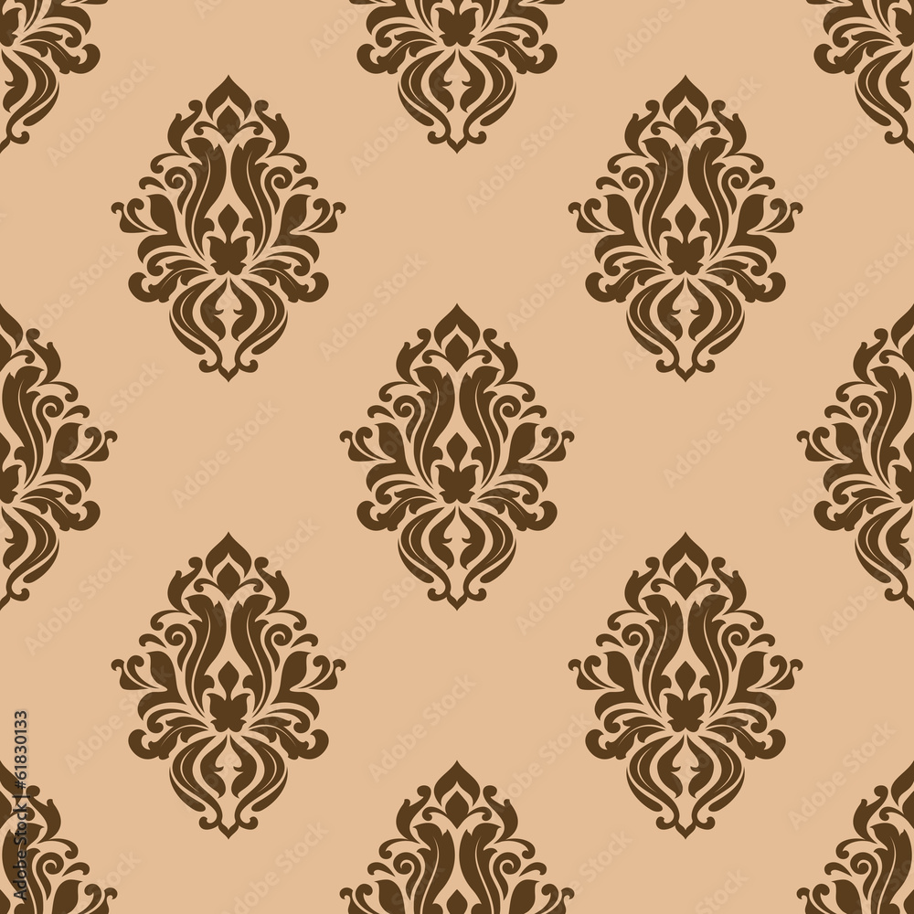 Beige and brown seamless pattern Beige and brown seamless pattern