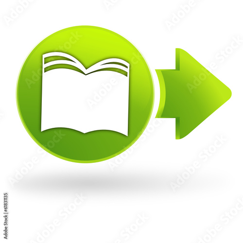 journaux presse sur symbole web vert