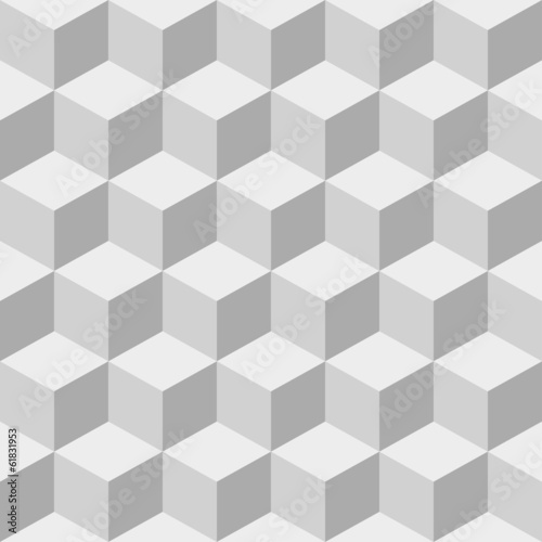 Cubes seamless background.