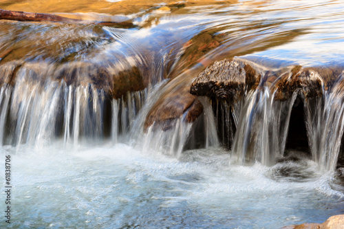 Little decorative waterfall
