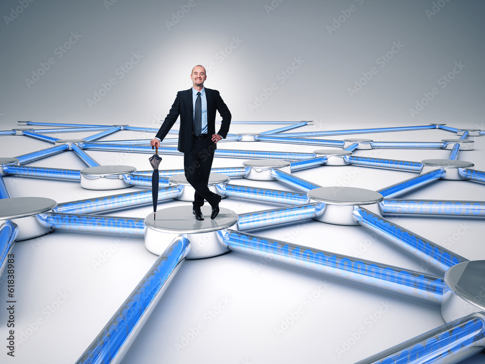 connected man connected man