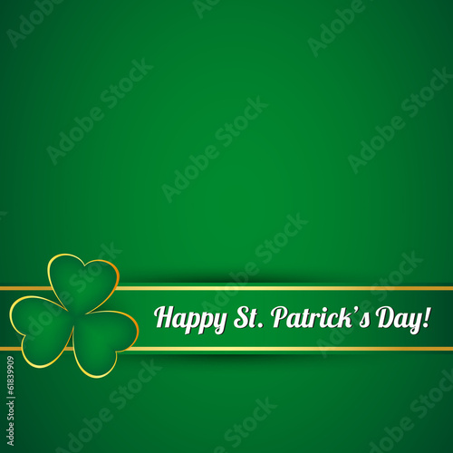 St. Patrick's day card