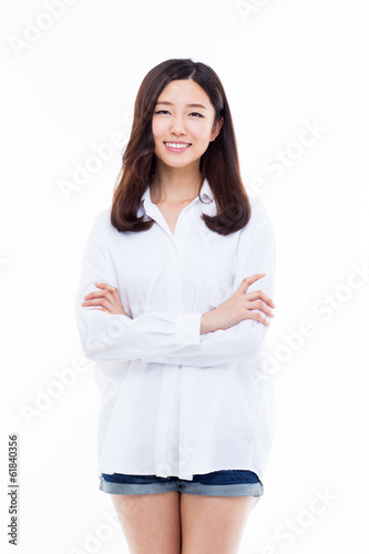 Beautiful young Asian Lady