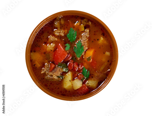 Fotografie Eintopf -Traditional german cuisine dish.