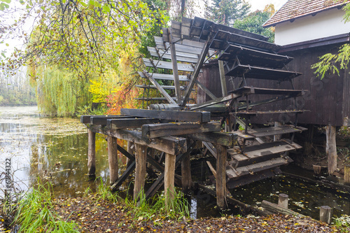 water mill, Dunajsky Klatov, Slovakia