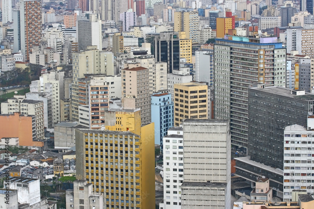 Sao Paulo cityscape, Brazil.