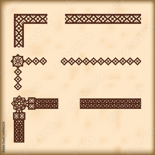 seamlessly tiling small borders with corner elements