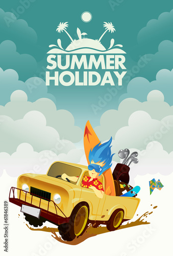Driving for Summer Holiday