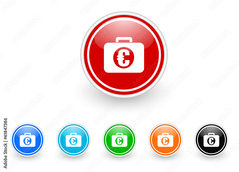 financial icon vector set financial icon vector set