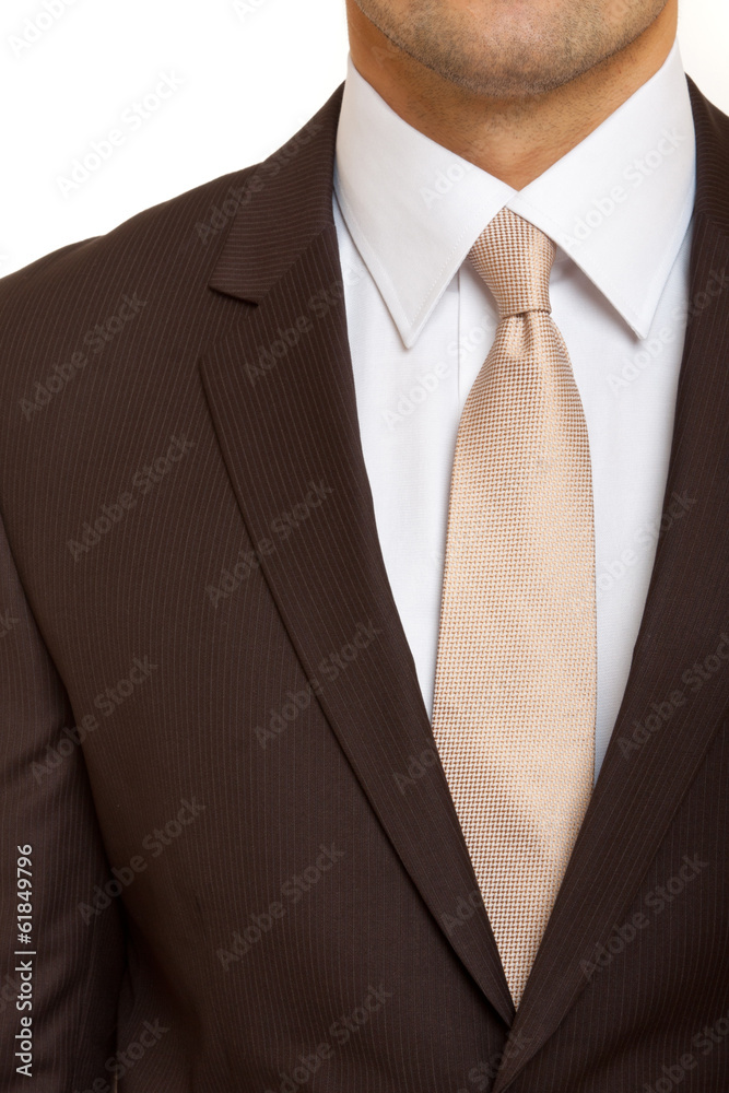 brown suit with tie brown suit with tie