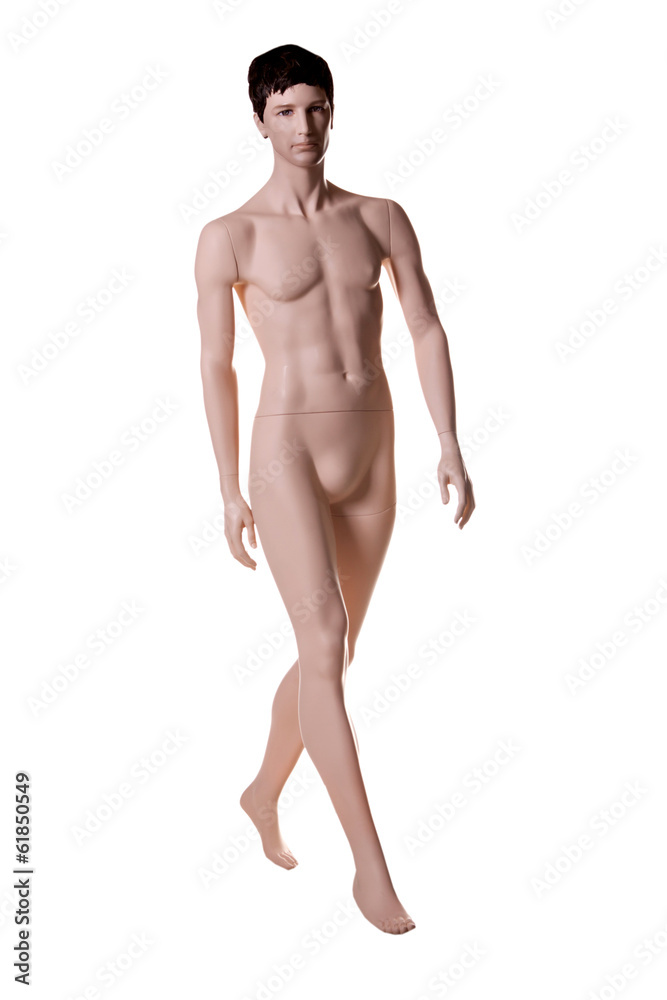 mannequin male isolated