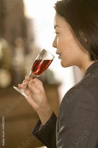 woman drinking alcohol