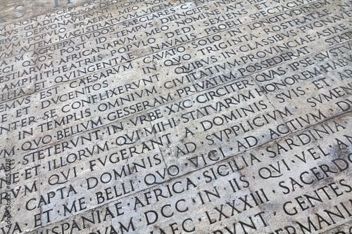 Photography Ara Pacis in Rome, Italy