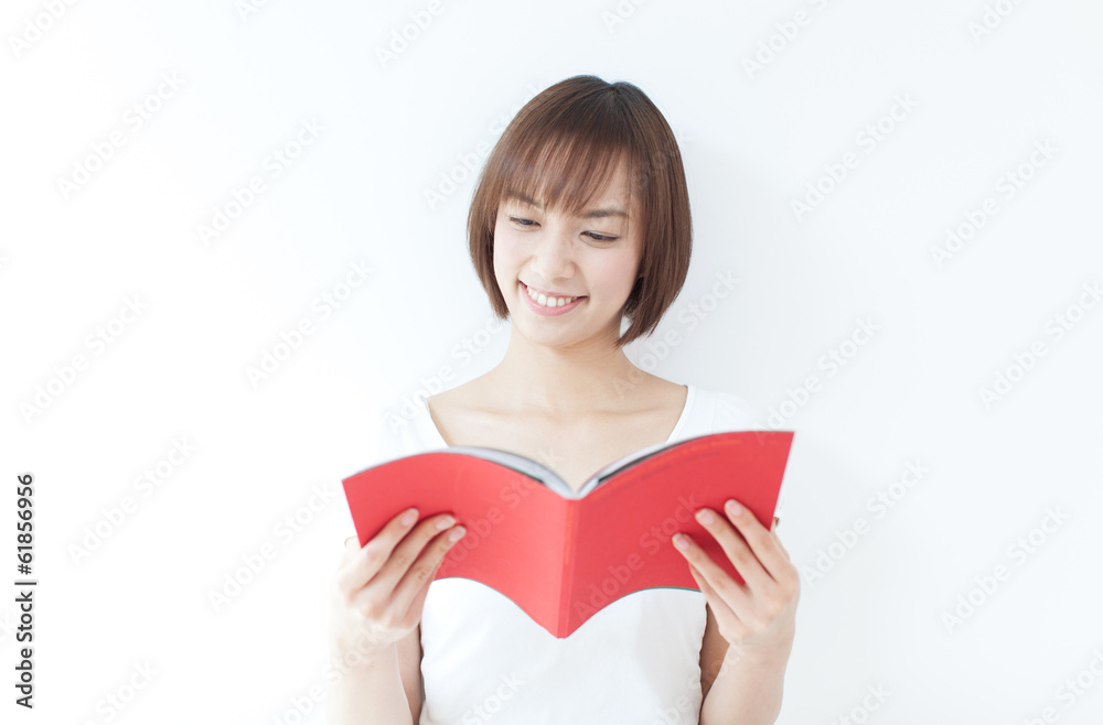 本を読む女性 本を読む女性