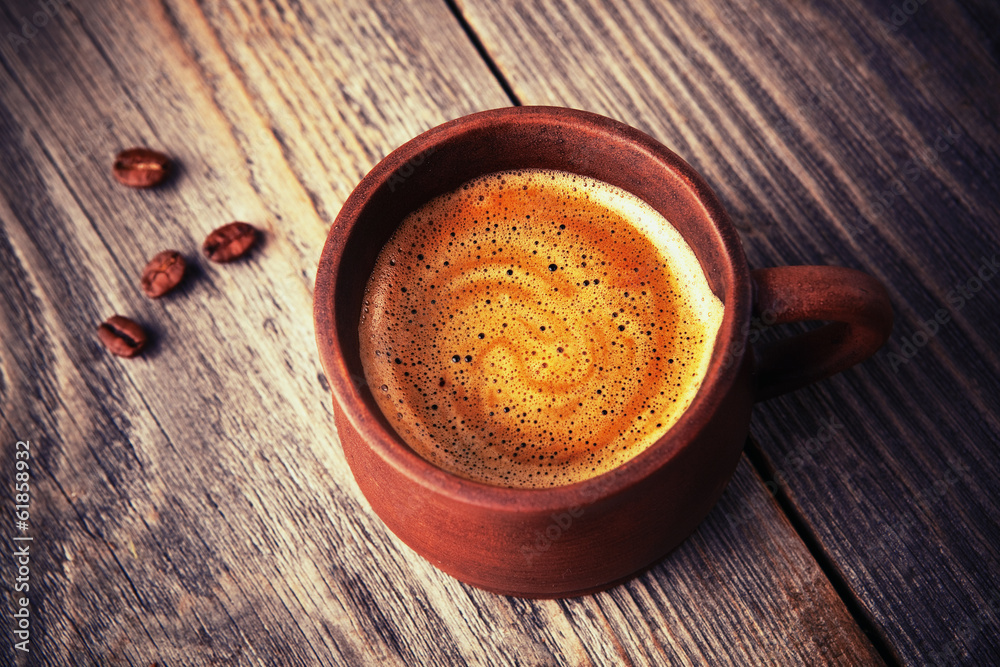 cup of fresh coffee cup of fresh coffee