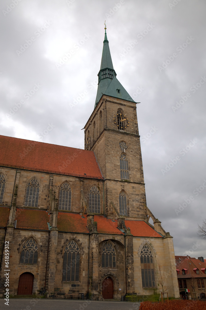 St. Andreas church. Hildesheim, Germany
