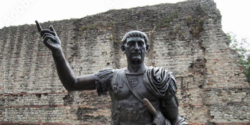 Emperor Trajan Statue photo