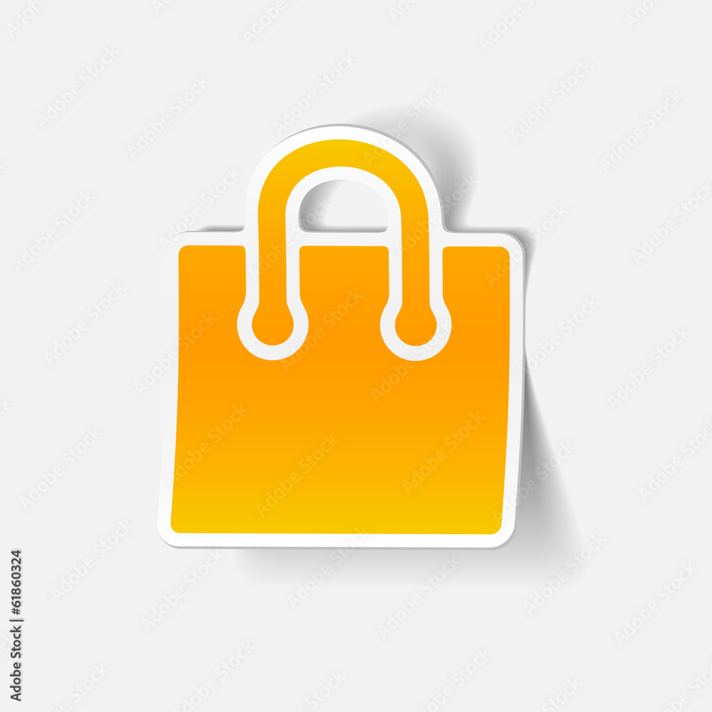 realistic design element: shopping, bag, package realistic design element: shopping, bag, package