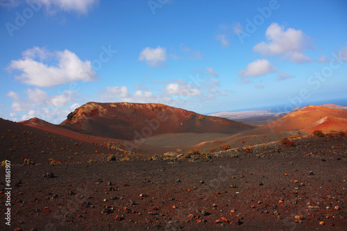 volcanic landscape, Timanfaya, Lanzarote