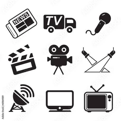 TV Station Icons