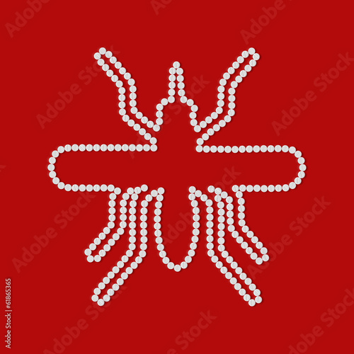 pills concept: mosquito, insect