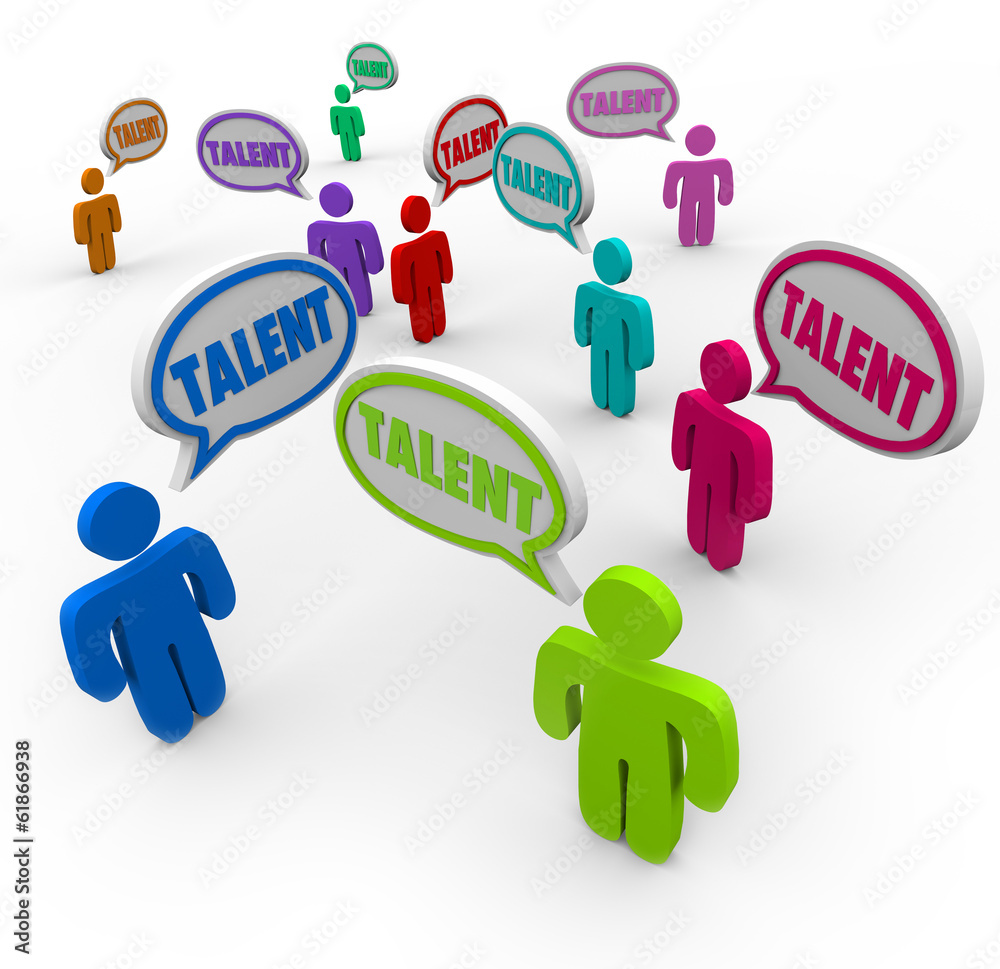 Fototapeta premium Talent Diverse People Job Applicants Skilled Interview Prospects