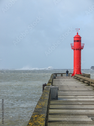 Fotografía tempete vent boulogne sur mer
