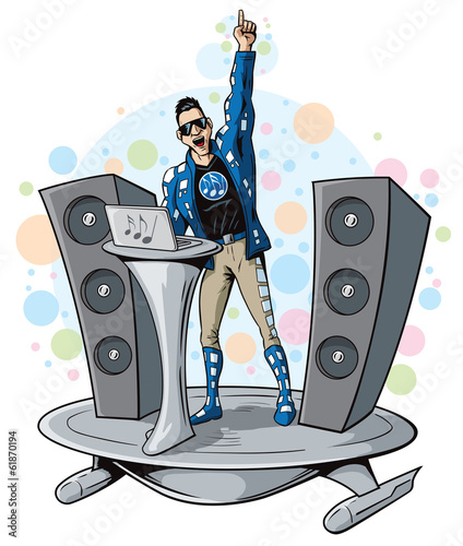DJ superhero
