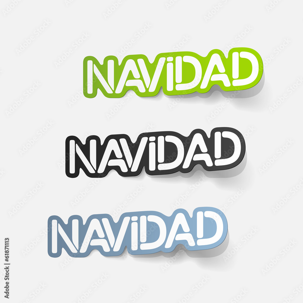 realistic design element: navidad realistic design element: navidad
