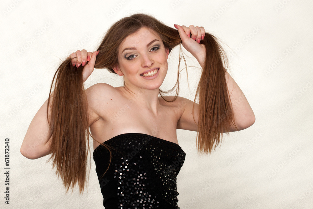 Fototapeta premium Young girl portrait