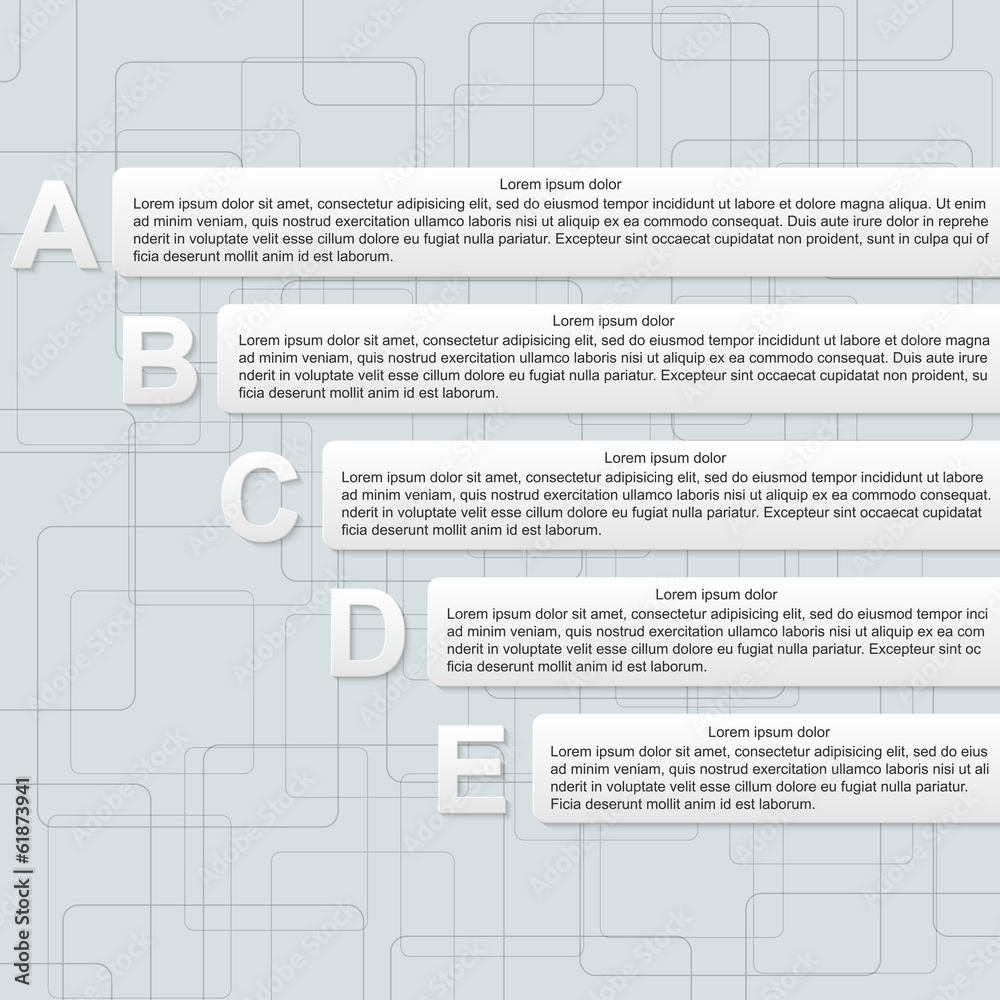 Fototapeta premium Modern infographic. Design elements. Vector illustration.