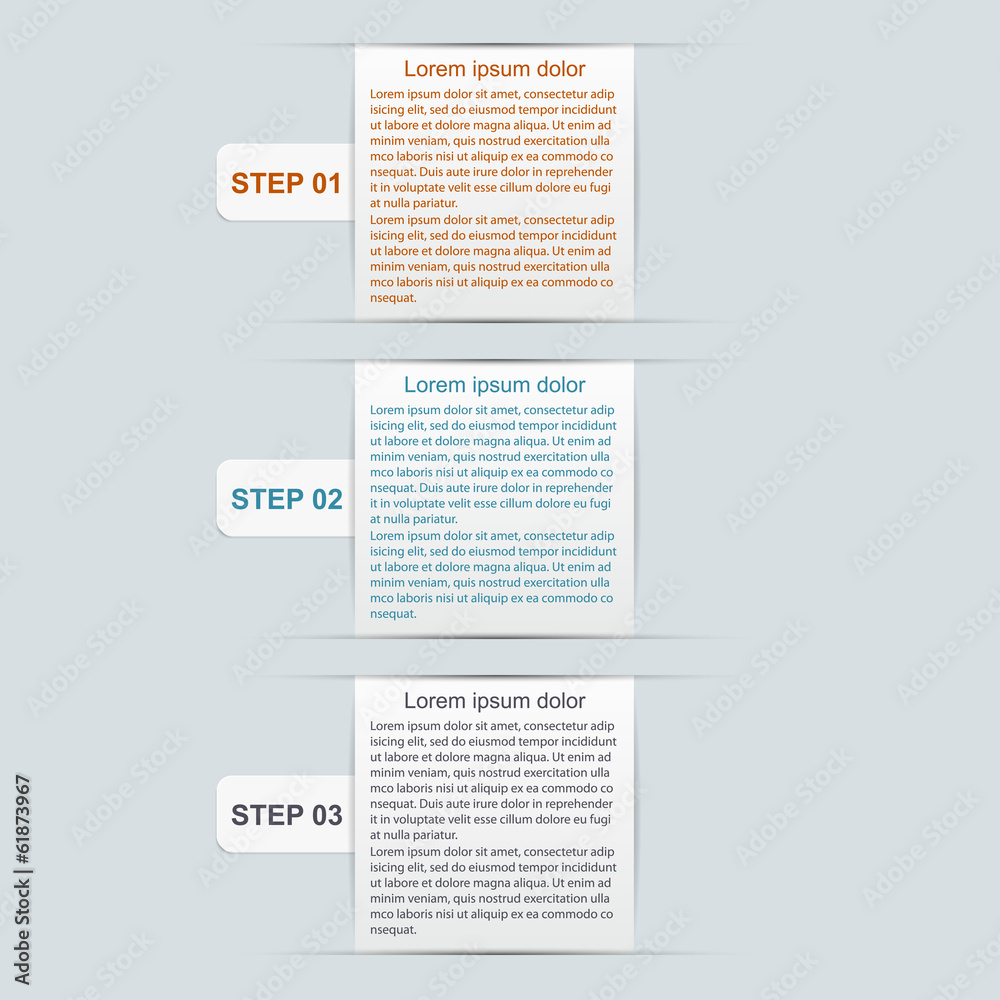 Business Paper Infographic. Design elements Business Paper Infographic. Design elements