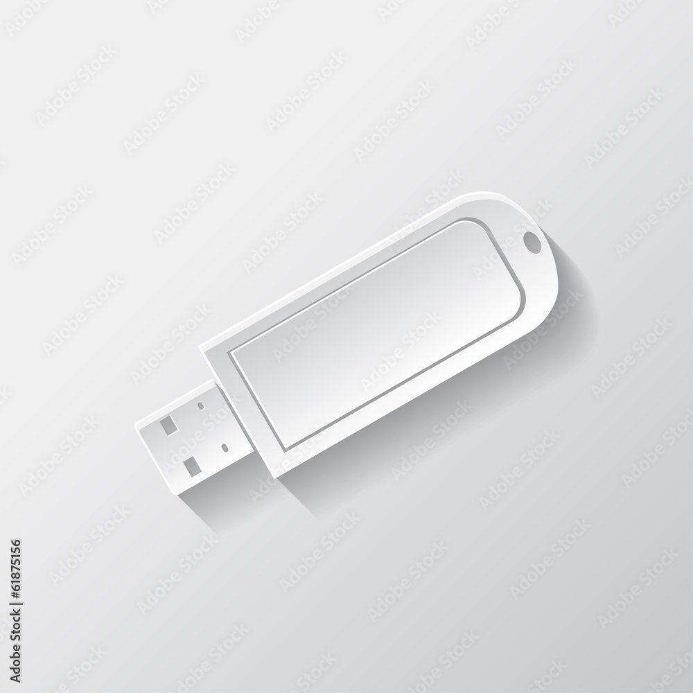 Usb flash drivo web icon