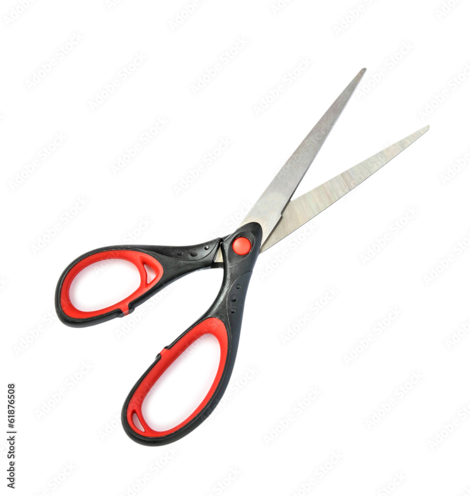 Pair of scissors isolated on white background Pair of scissors isolated on white background
