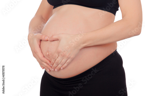 Beautiful pregnant belly © Gelpi