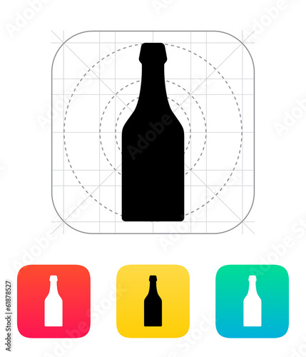 Beer bottle icon.
