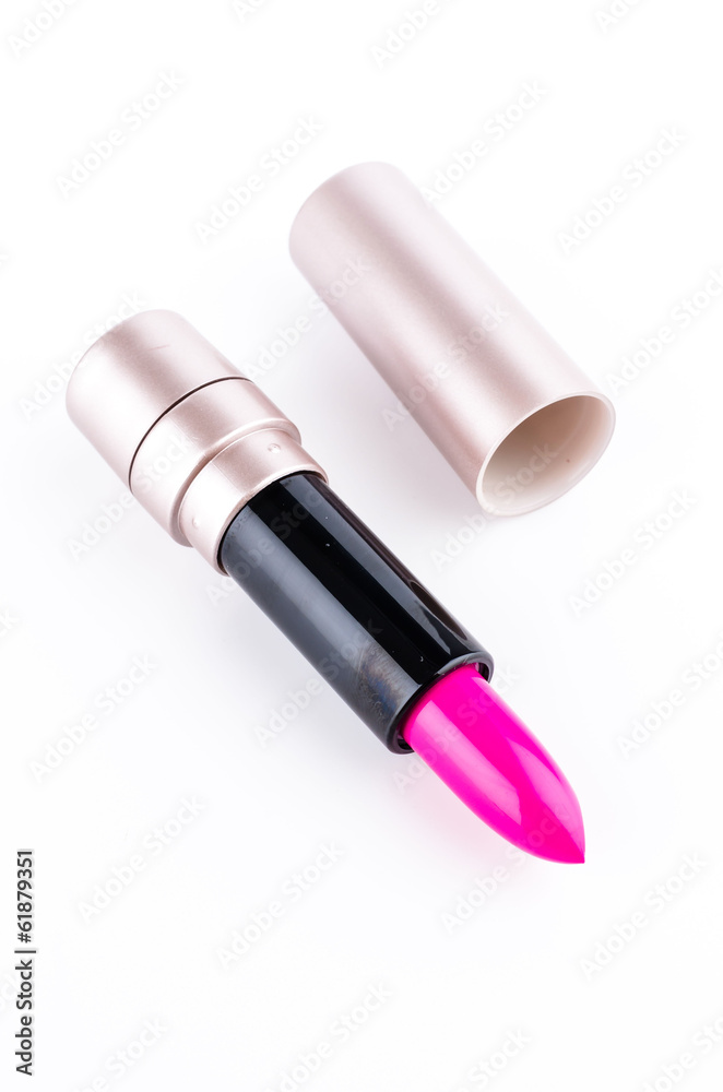 Lipsticks isolated white background Lipsticks isolated white background