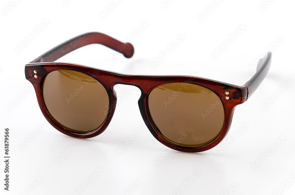 Sunglasses isolated white background Sunglasses isolated white background