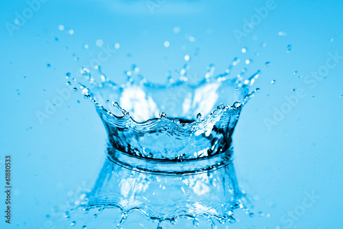 Splashes of water