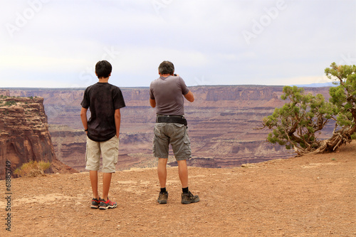 touristes à canyonlands © fannyes
