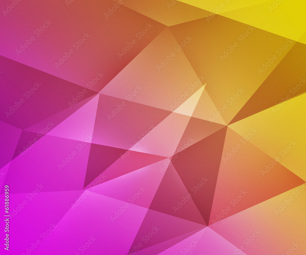 Pink Yellow Polygon Backdrop Pink Yellow Polygon Backdrop