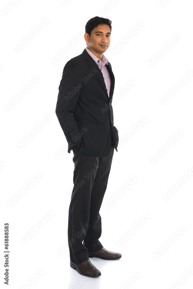 serious indian male business man with isolated white background serious indian male business man with isolated white background