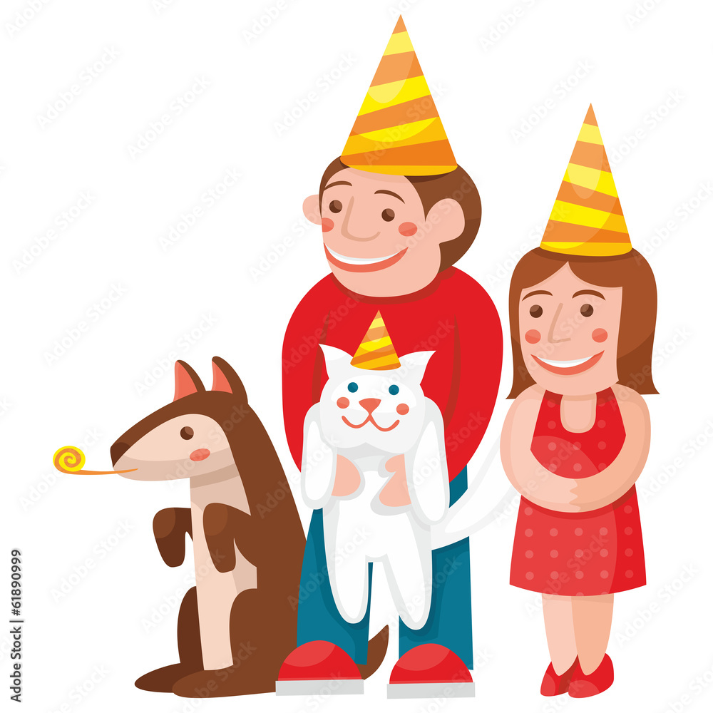 children and animals celebrate children and animals celebrate
