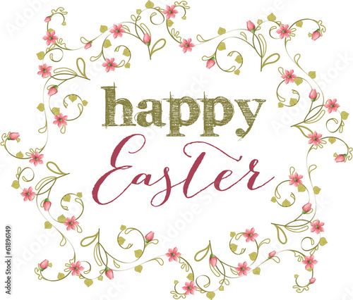 Easter festive background
