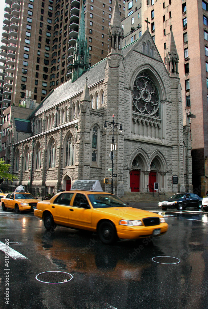 Corner church