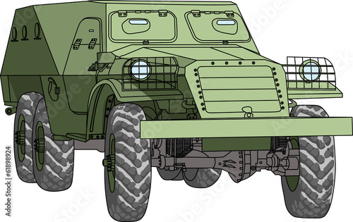 vector  armored troop-carrier